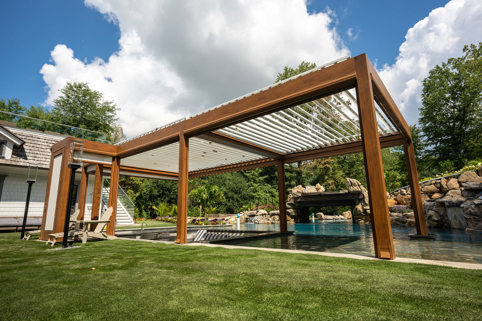 Project Giacopelli, Chatham, NJ Pergola Roof